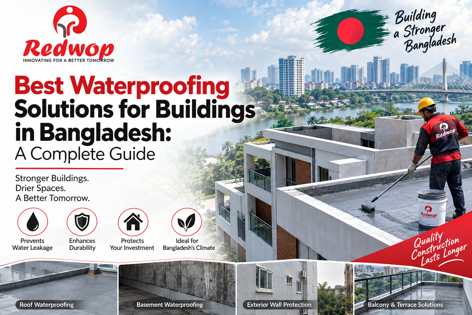Best Waterproofing Solutions for Buildings