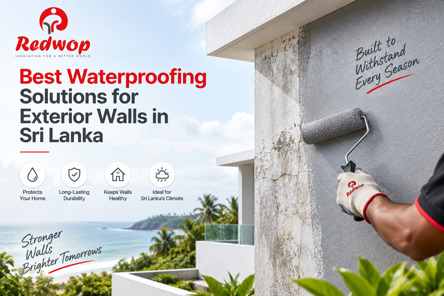 Best waterproffing Solutions for Exterior walls