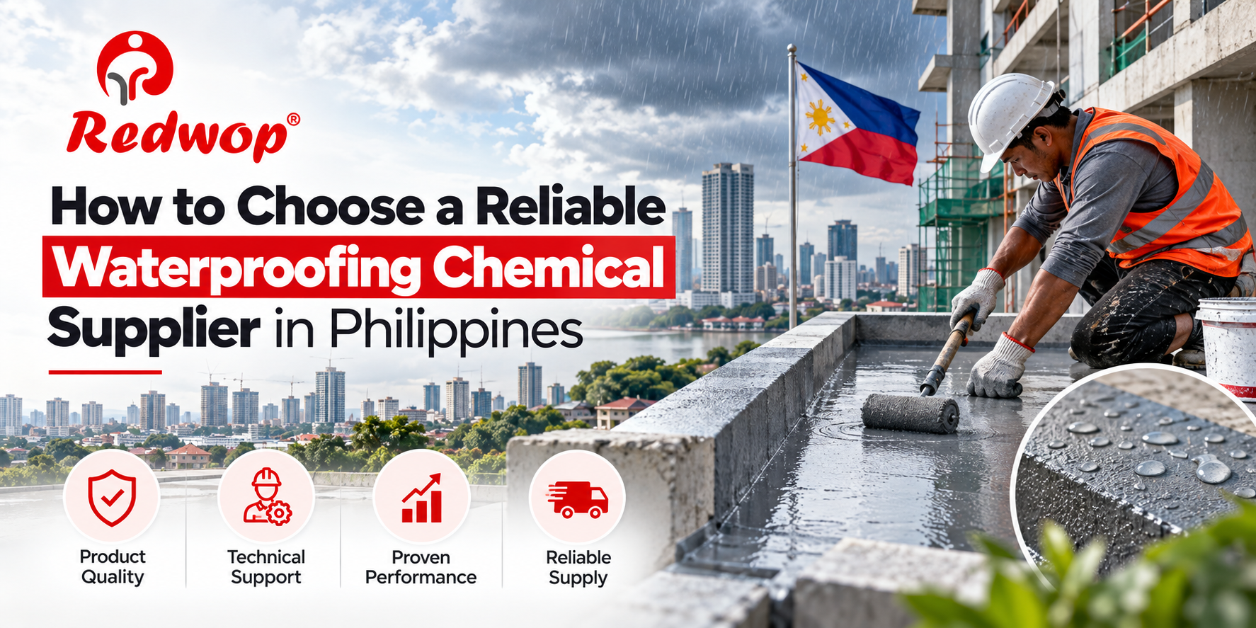 Waterproofing Chemical Supplier in Philippines