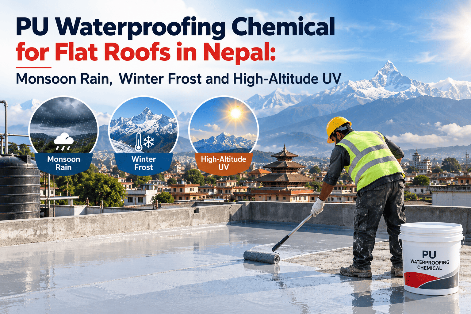 pu waterproofing chemical nepal